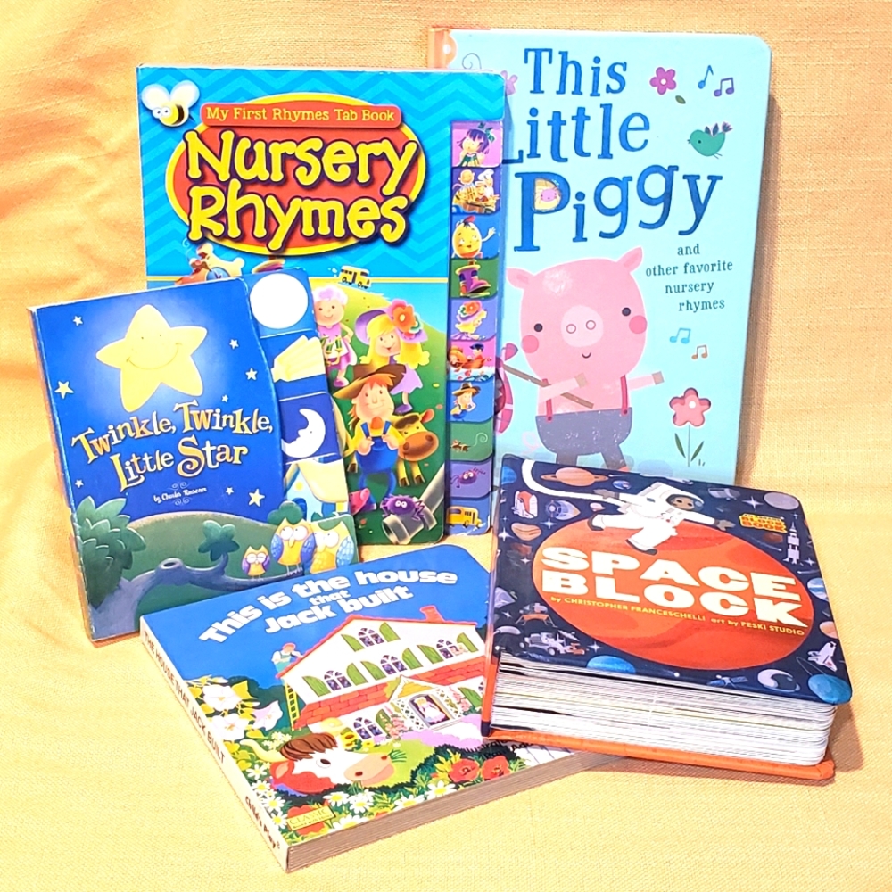 Toddler Nursery Rhymes & Stories Book Bundle